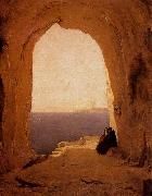 Grotto in the Gulf of Naples, Karl Blechen